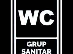 Indicator negru wc grup sanitar